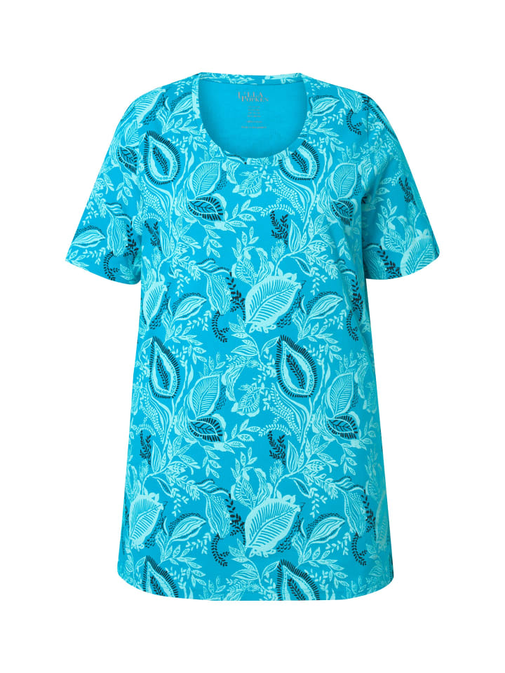 

Футболка Ulla Popken, цвет tiefes aqua