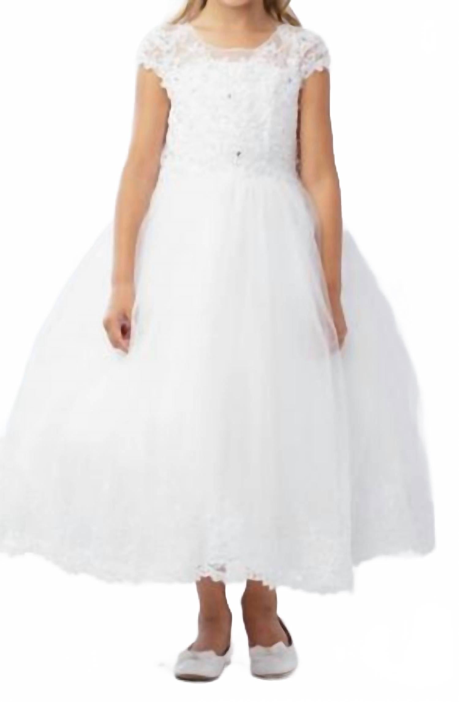 

Платье Джованна в белом Tip Top Kids, белый