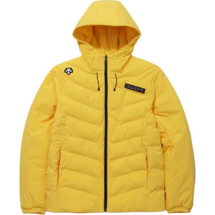 

Пуховик мужской с капюшоном Moderate Others DESCENTE, желтый