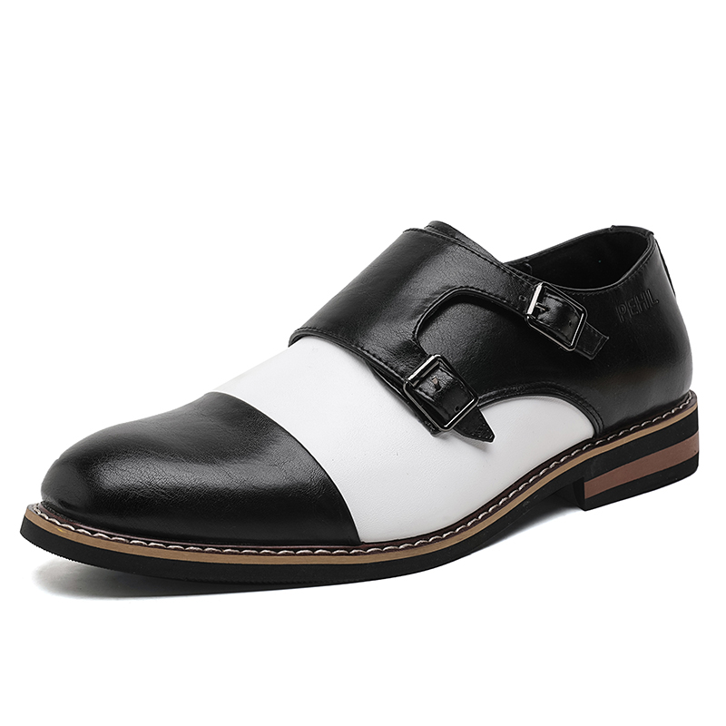 PEHL Мужские повседневные кроссовки Low Top бело-коричневые, цвет White Brown — фото 3