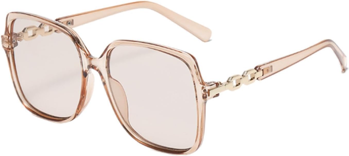 

Солнцезащитные очки с защитой от УФ-излучения UV400 | Большая оправа, цветной градиент | Для женщин и мужчин, для занятий спортом на открытом воздухе и вождения DSVIGF, Brown