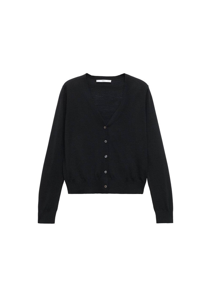 

Вязаный кардиган MANGO Kelly, Black