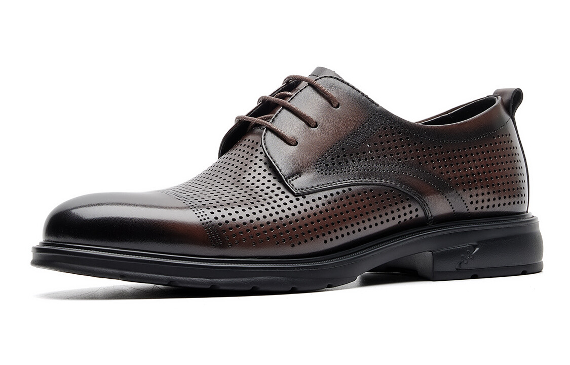Туфли CВ°BANNER Dress Shoes Men Low-Top Brown — фото 2