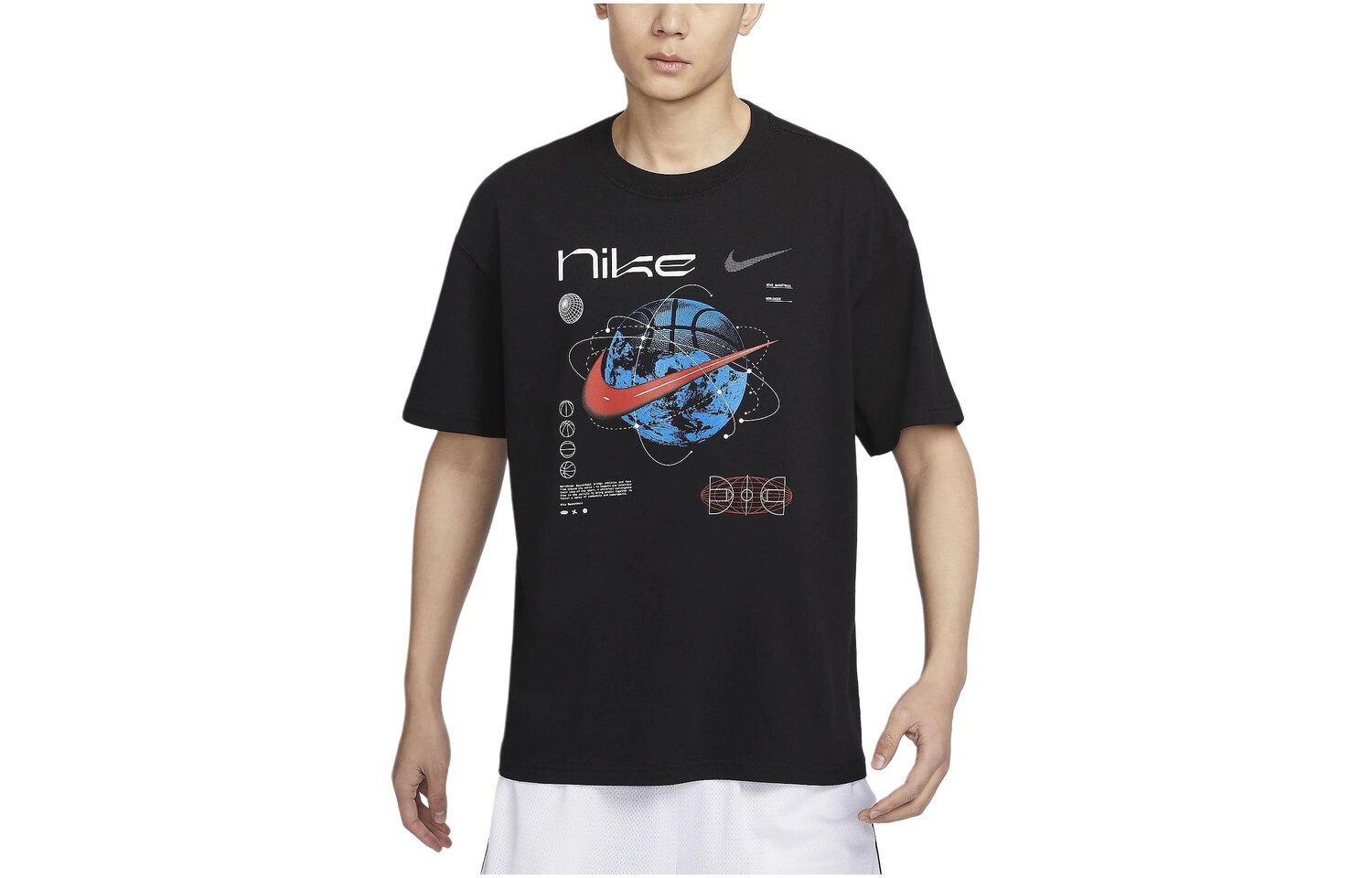 

Мужская футболка Nike, цвет Black