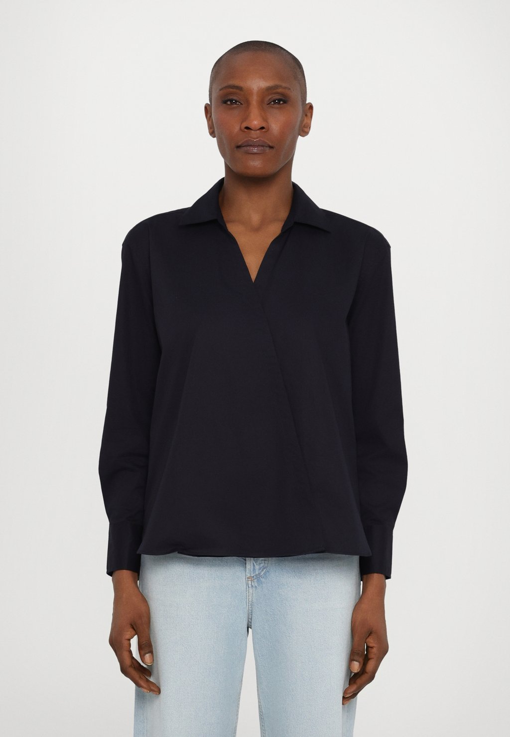 

Блуза ASYMMETRIC SHIRT CLOSED, антрацит