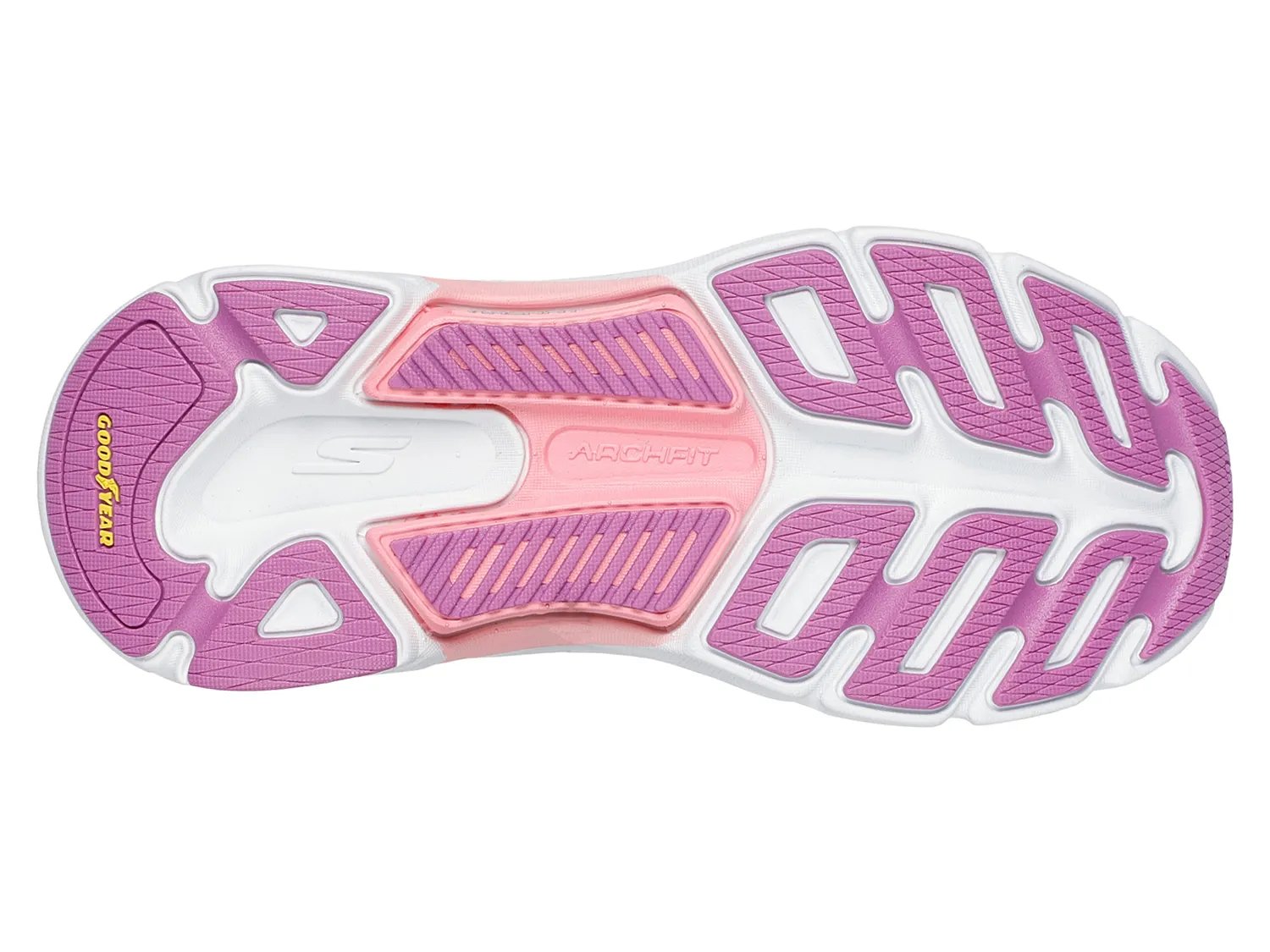Кроссовки Skechers Slip-ins Max Cushioning Arch Fit 2.0 Antilles Sneaker - Women's, серый/фиолетовый — фото 4