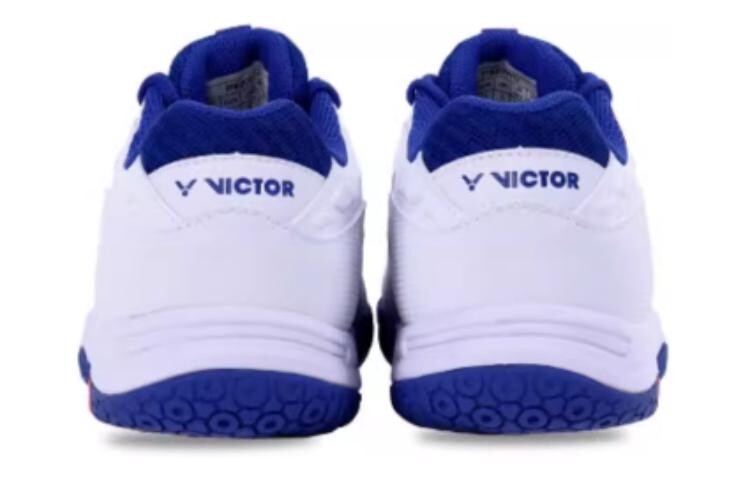 Кроссовки VICTOR Badminton Shoes Unisex Low-top White/Blue, белый/синий — фото 3