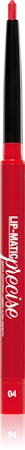 

Постоянный карандаш для губ bellaoggi Lip Matic Precise, The Red One 04 0,58 g