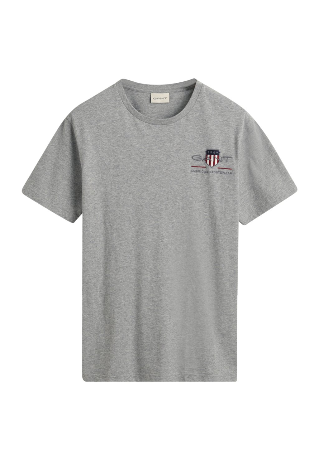

Футболка с принтом EMBROIDERED ARCHIVE SHIELD GANT, серый