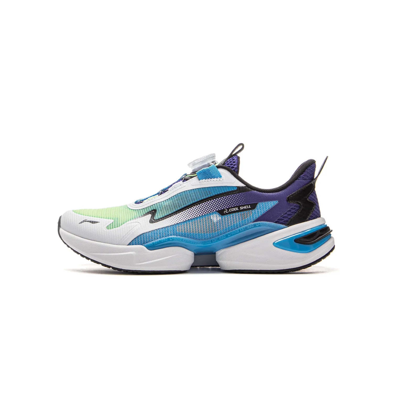Детские повседневные кроссовки Li-Ning YOUNG Sports Life Collection YOUNG, Time-Space Blue/Standard White/Sky Aqua Green