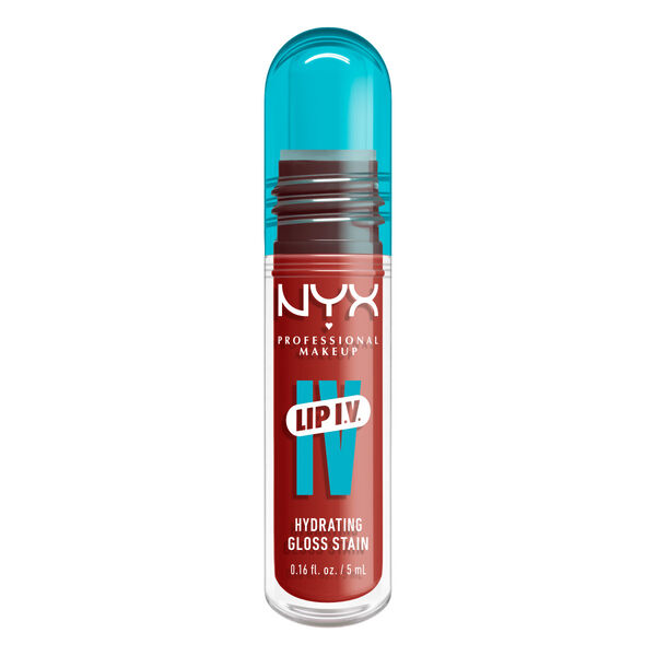 

Увлажняющий-пигментирующий блеск для губ 12 burst that tang, 5 мл Nyx Professional Makeup Lip iv hydrating gloss stain, цвет 12 burst that tang