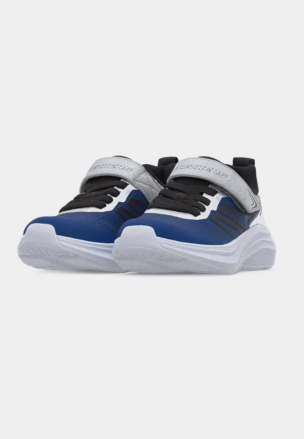 Кроссовки Skechers Microspec velocity trainers, темно-синий/серебристый/черный — фото 3