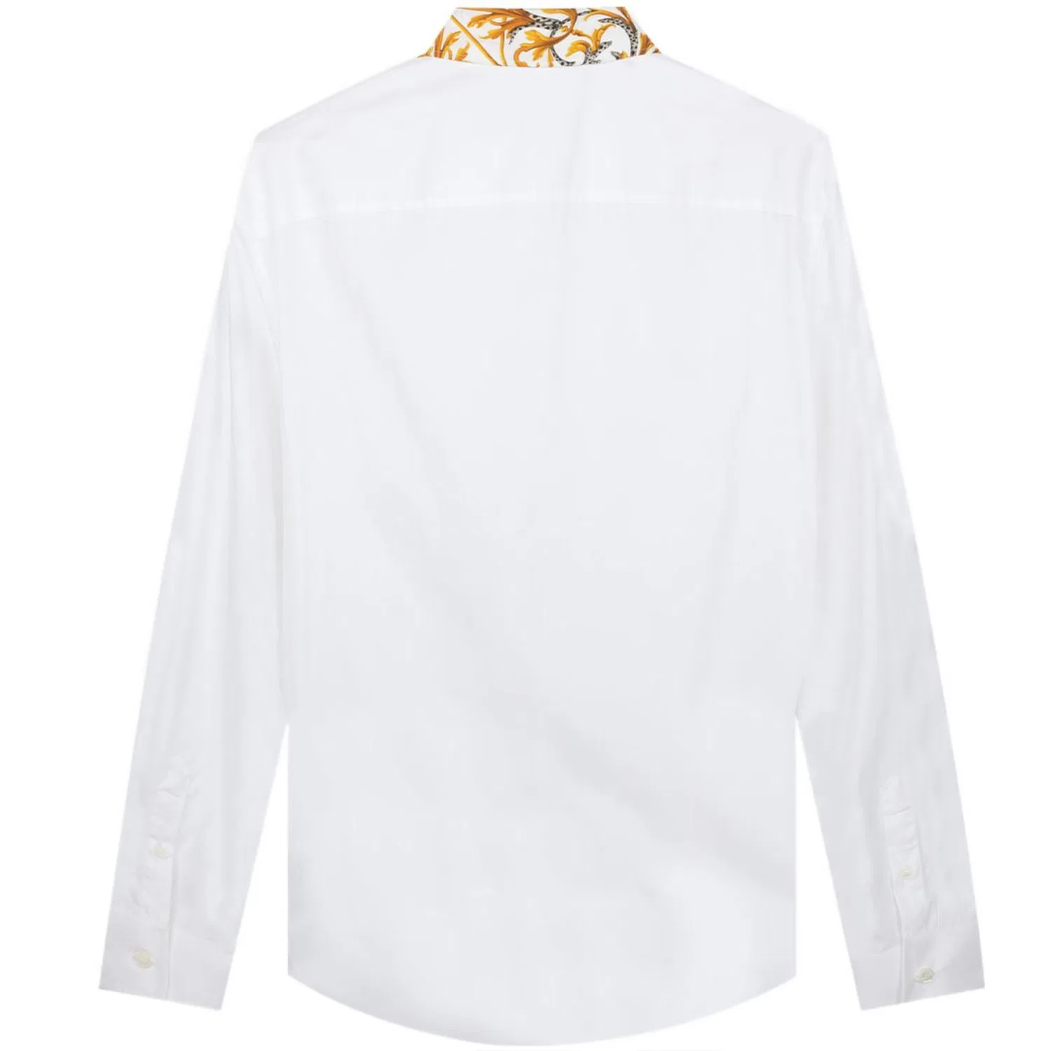 Рубашка мужская White, отложной воротник, умеренная посадка VERSACE — фото 3