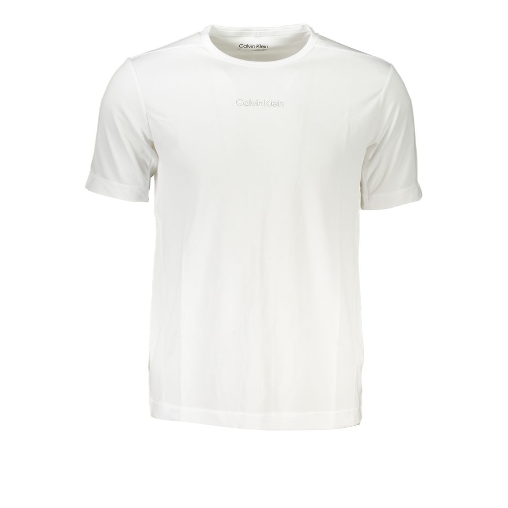 

Белая футболка из полиэстера Calvin Klein