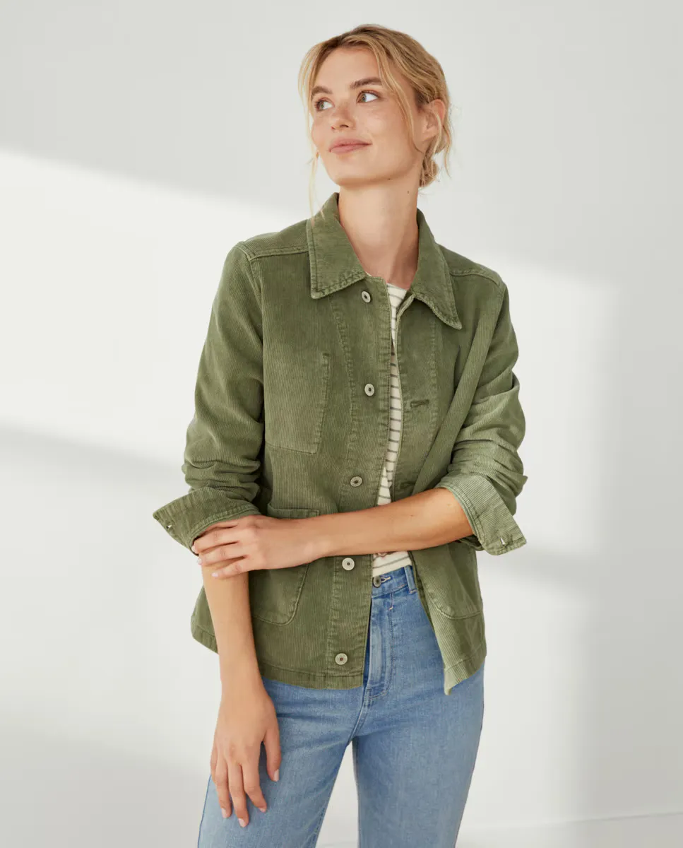 

Вельветовый пиджак Southern Cotton, цвет Verde Fluor