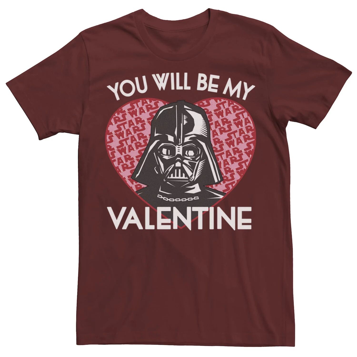 

Мужская футболка Darth Vader Be My Valentine Star Wars