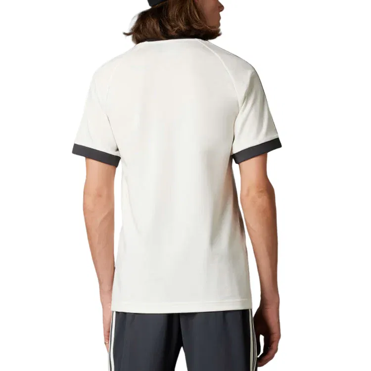 Футболка Adidas German T-Shirt Asia Sizing 'Off White' IU2102, белый — фото 3