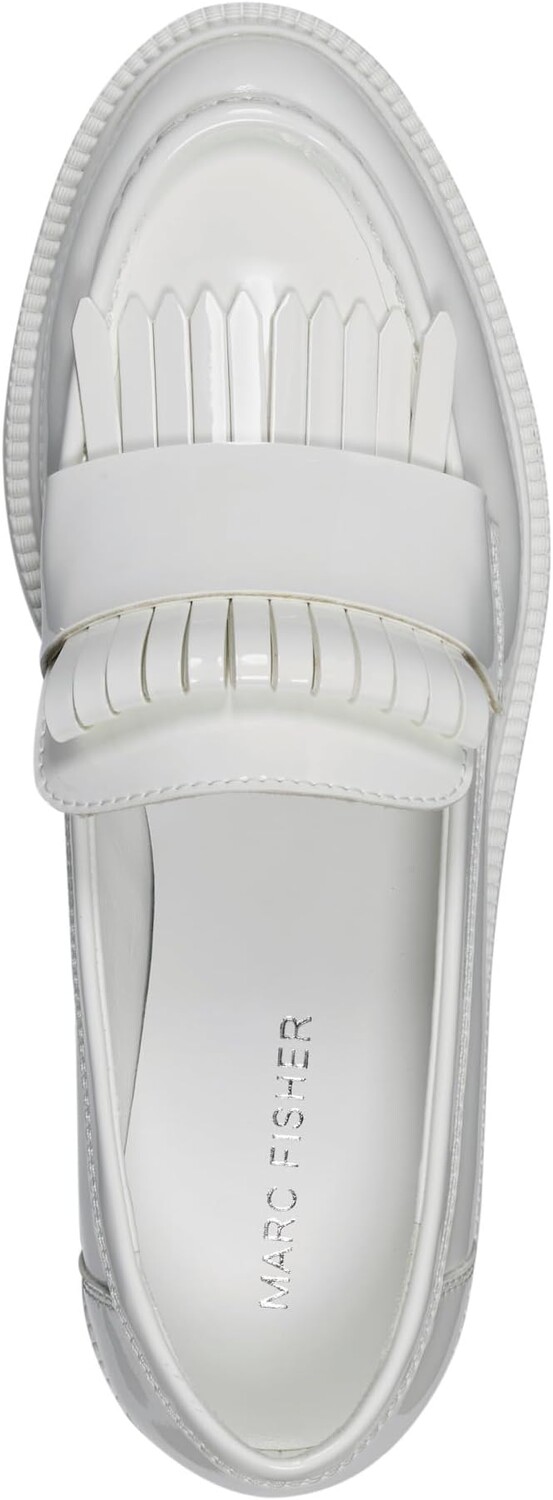 Лоферы Marc Fisher Calixy, цвет White Patent — фото 2