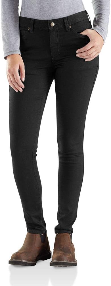 

Женские облегающие джинсы Carhartt Layton Skinny Leg, Onyx
