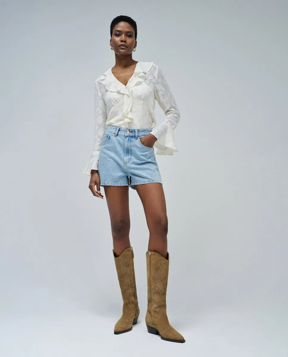 

Женские шорты True Cowboy Salsa Jeans, синий