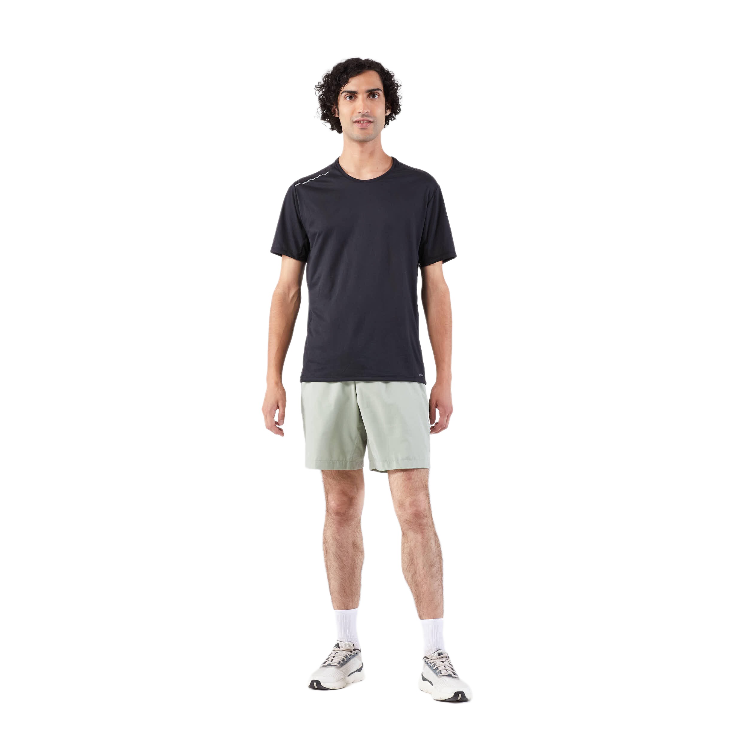 

Футболка мужская черная DECATHLON