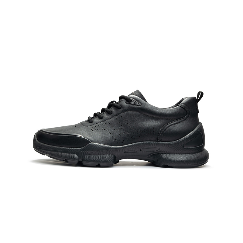 

HARSON Антискользящие износостойкие мужские низкие повседневные туфли Charcoal Black (флис), цвет Charcoal Black (Fleece)