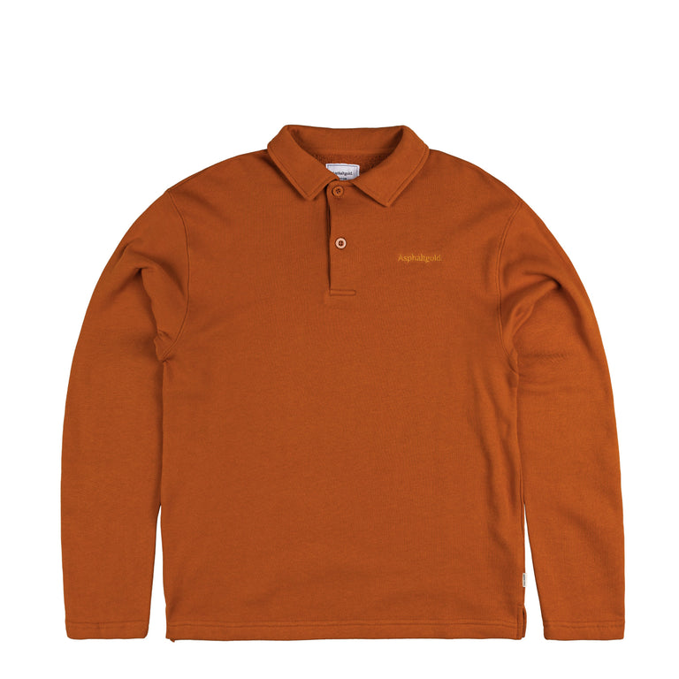 

Свитер essentials polo sweater Asphaltgold, оранжевый