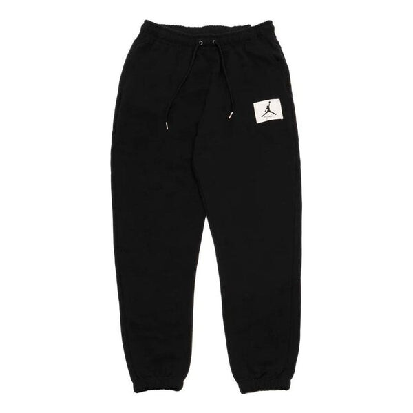 

Брюки Men's Air Jordan Essential Sports logo Drawstring Casual Joggers/Pants/Trousers Black, черный