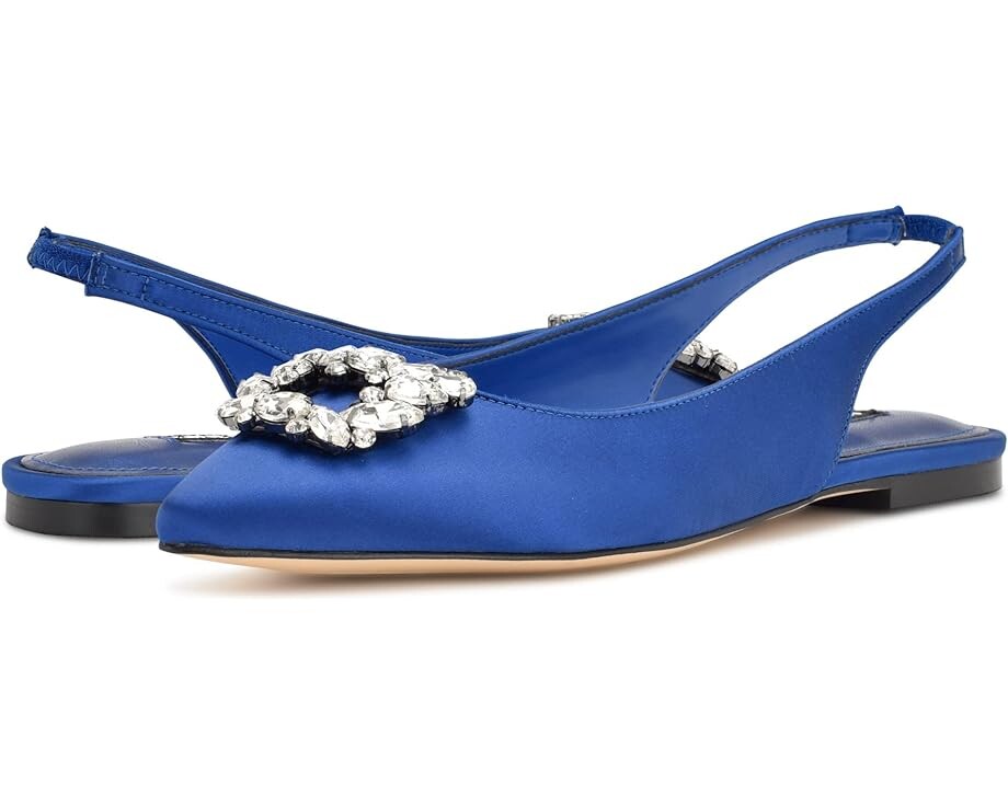 

Балетки Nine West Blingy 2, цвет Blue Satin