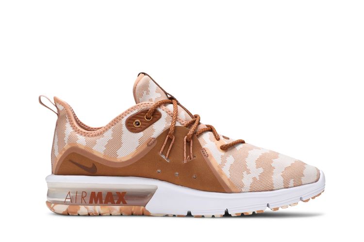 

Кроссовки Air Max Sequent 3 'Cream Camo', кремовый