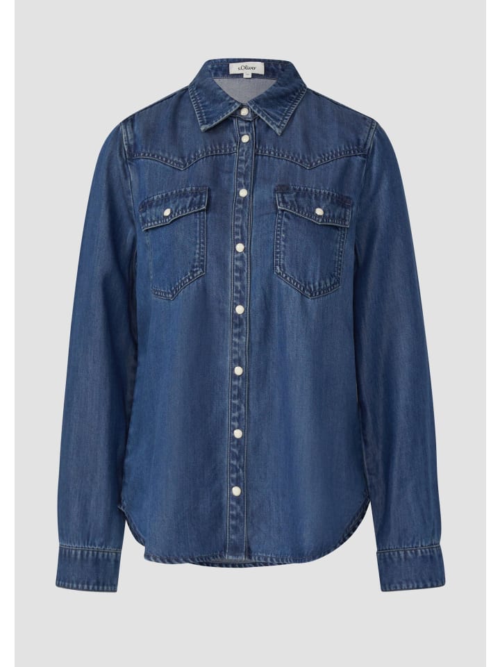 

Блузка 59Y8_navy s.Oliver