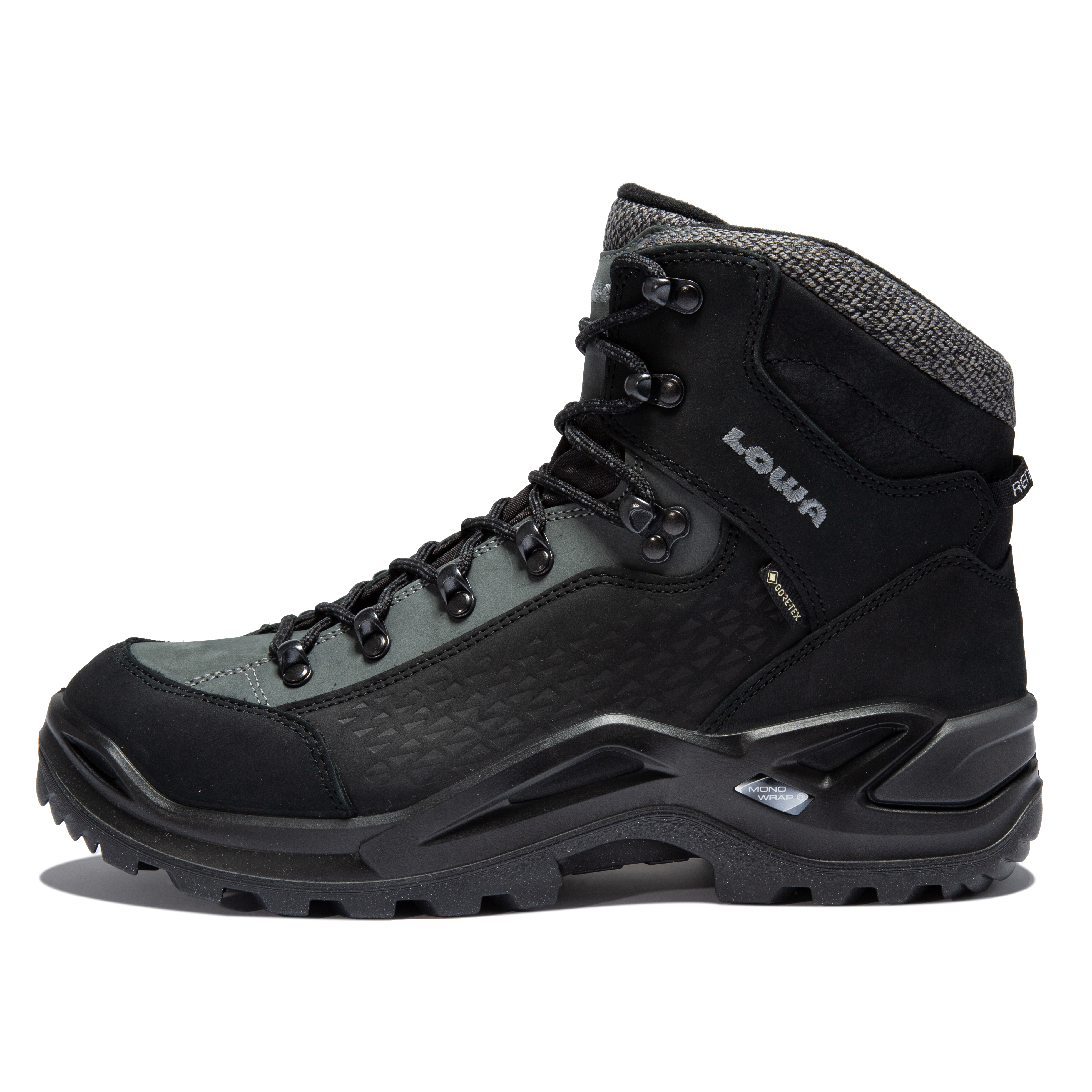 

Lowa Мужские кроссовки Hiker RENEGADE WARM GTX, износостойкие и водонепроницаемые, среднего размера, черные