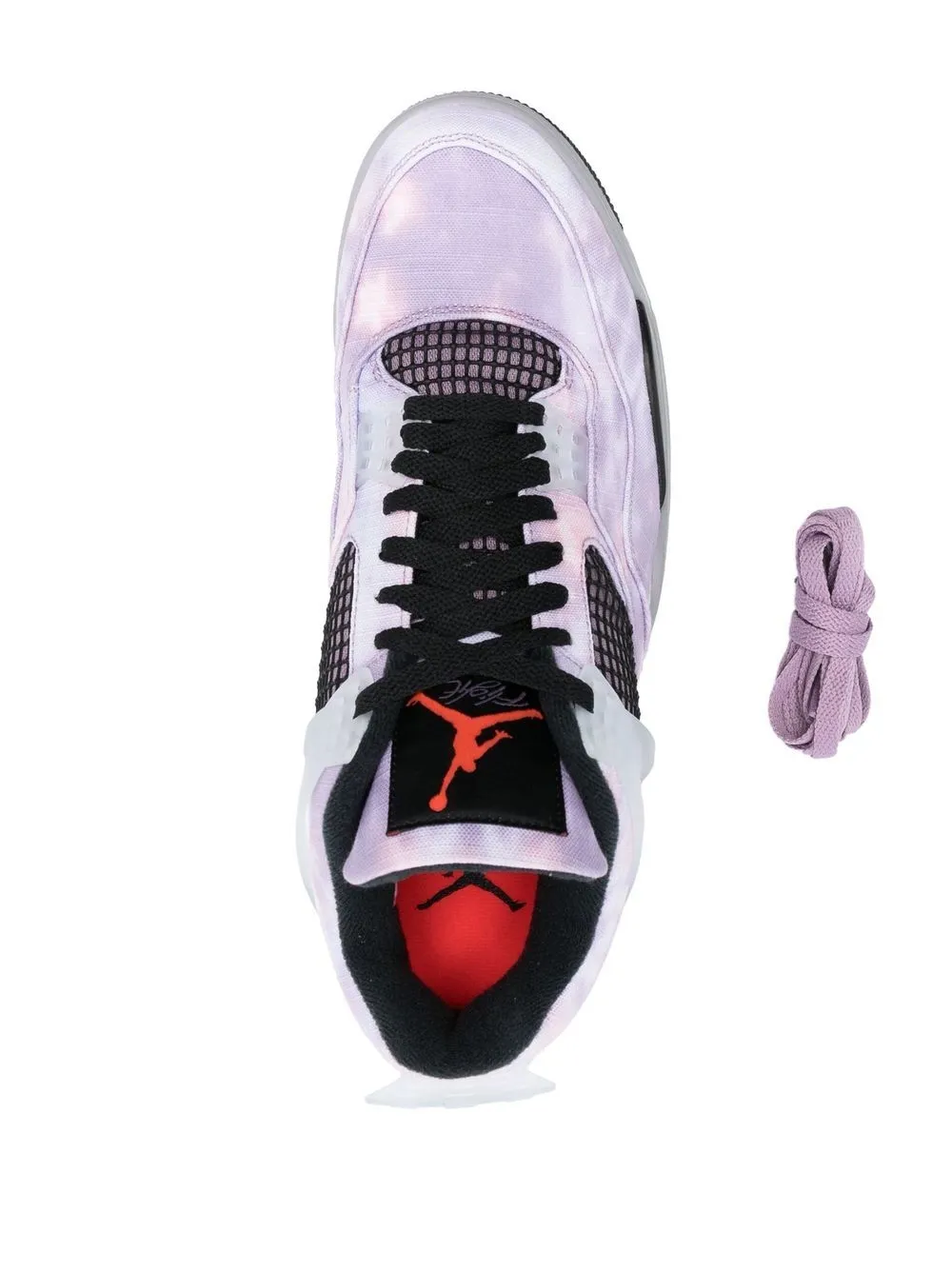 Кроссовки Air  4 Retro Zen Master Jordan, серый — фото 4