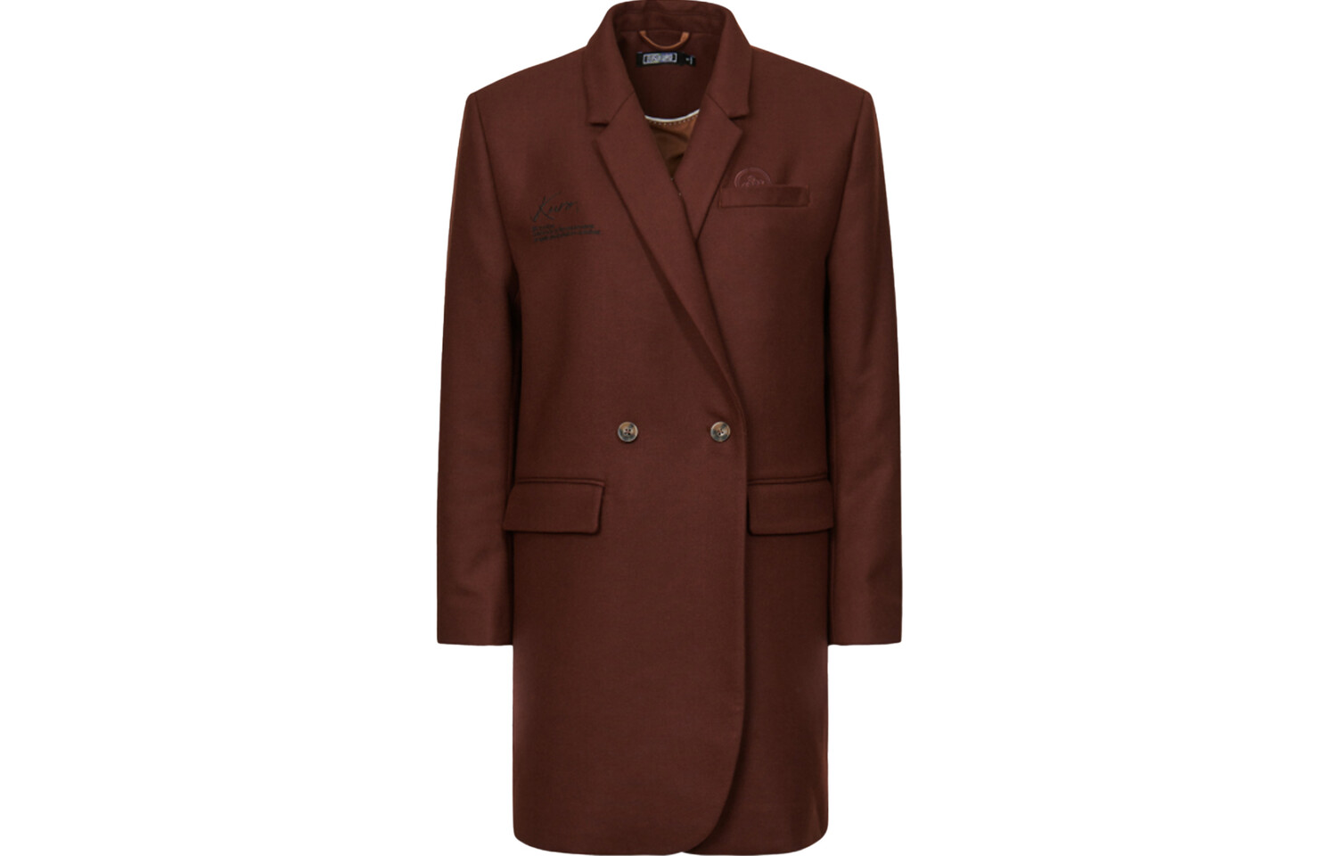 

Пальто женское Кофе Evisu