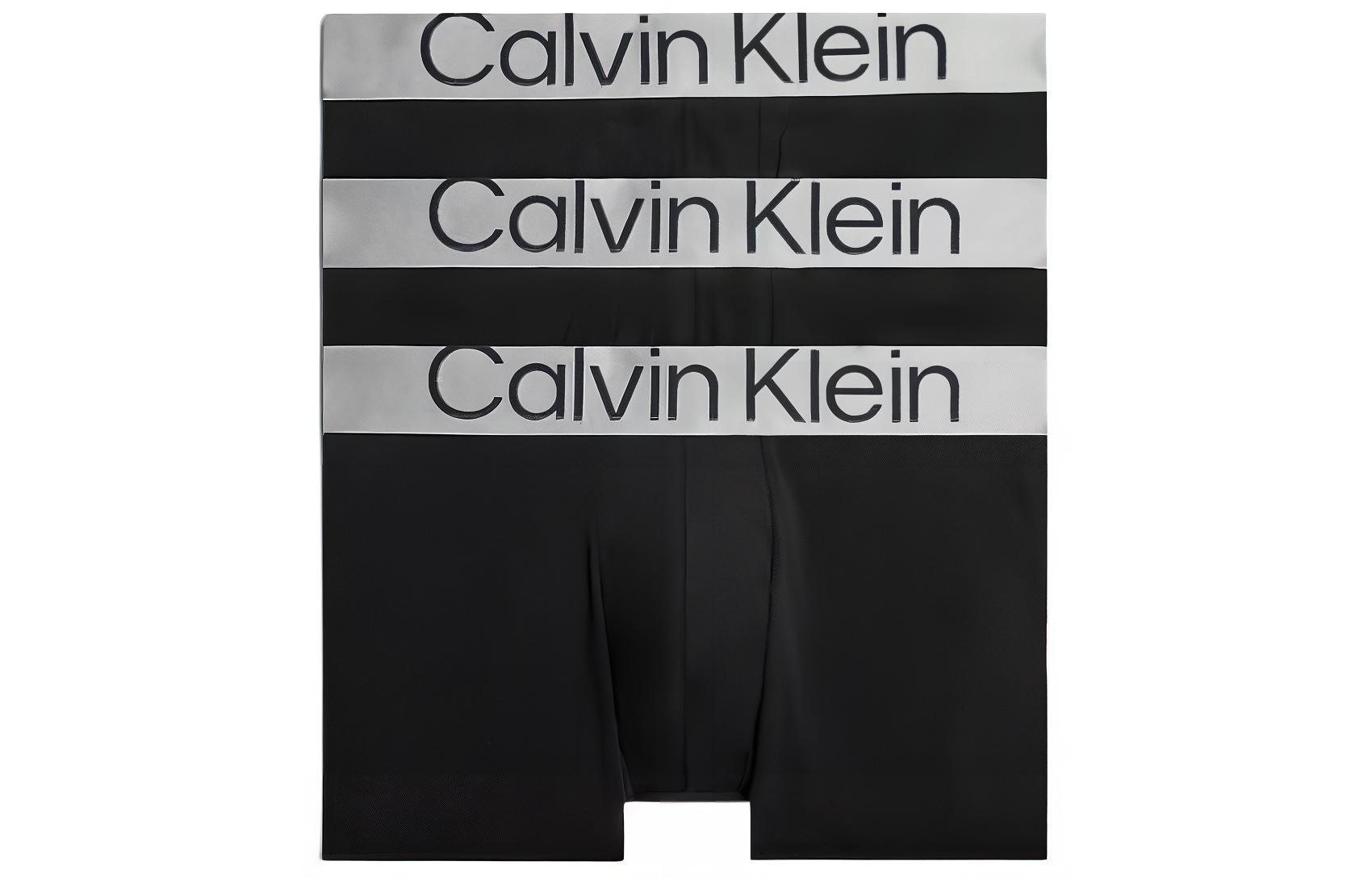 

Calvin Klein Трусы TRUNK 3PK Europe Version мужские 3 штуки black