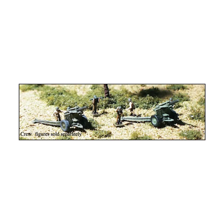 

155-мм гаубица М1 (выпуск 1981 г.), WWII Micro Armour - United States - Towed Guns (1:285)