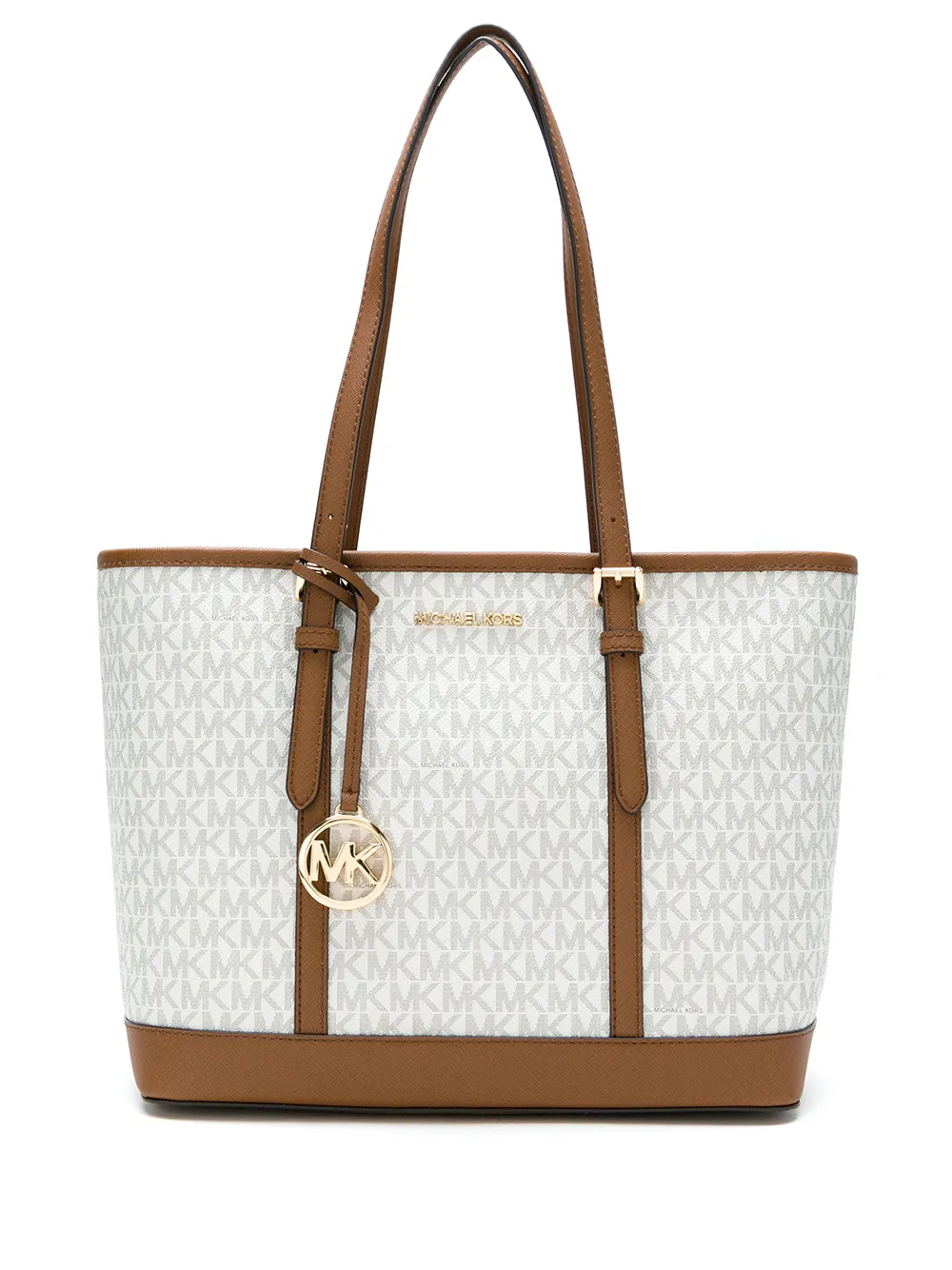 

Сумка-шоппер с логотипом Michael Michael Kors, нейтральный
