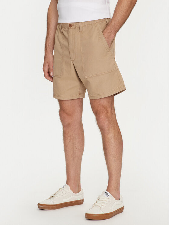 

Тканевые шорты regular fit Gap, бежевый