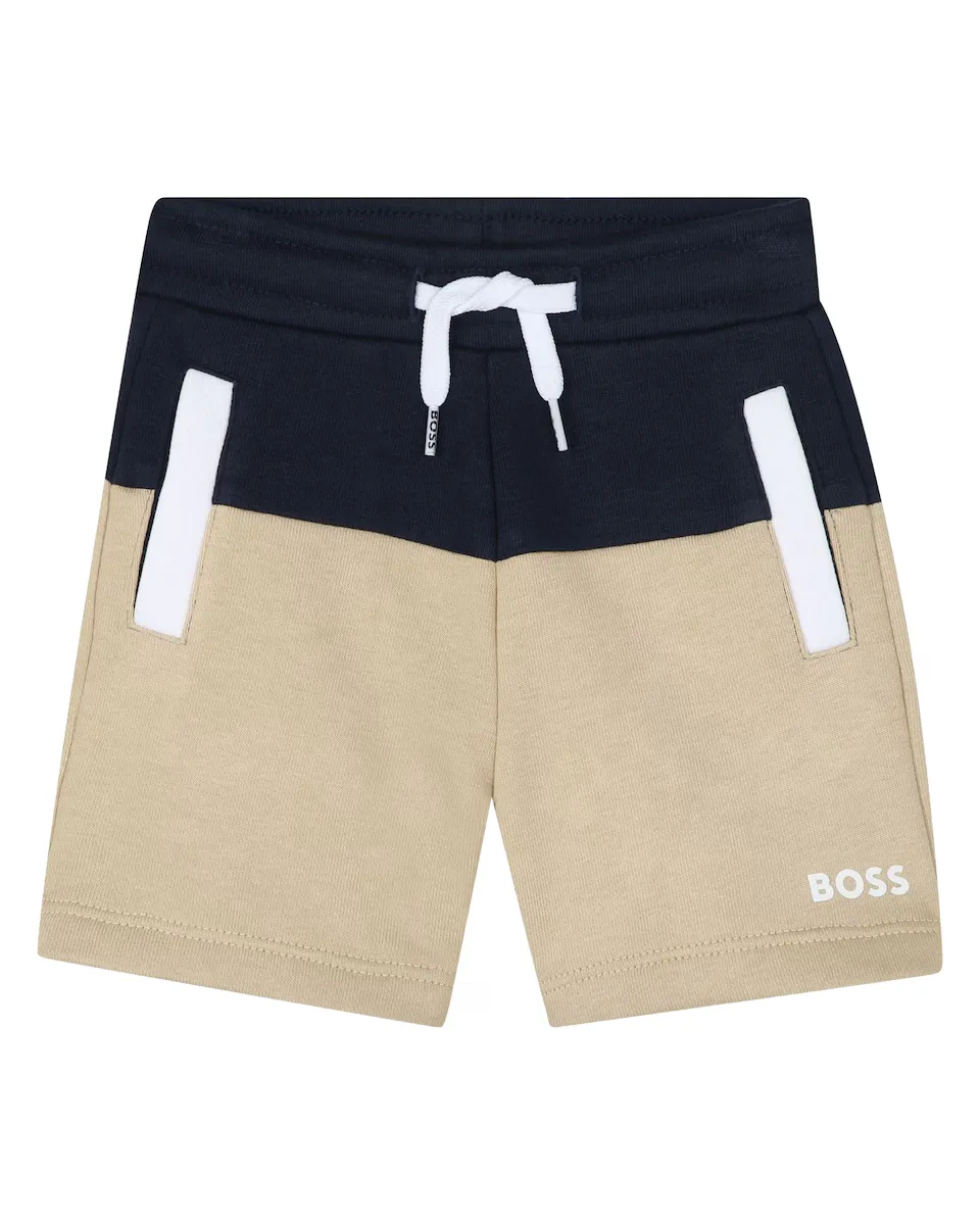 

Бэби мальчик Бермудские шорты со шнурком BOSS Kidswear, чёрный