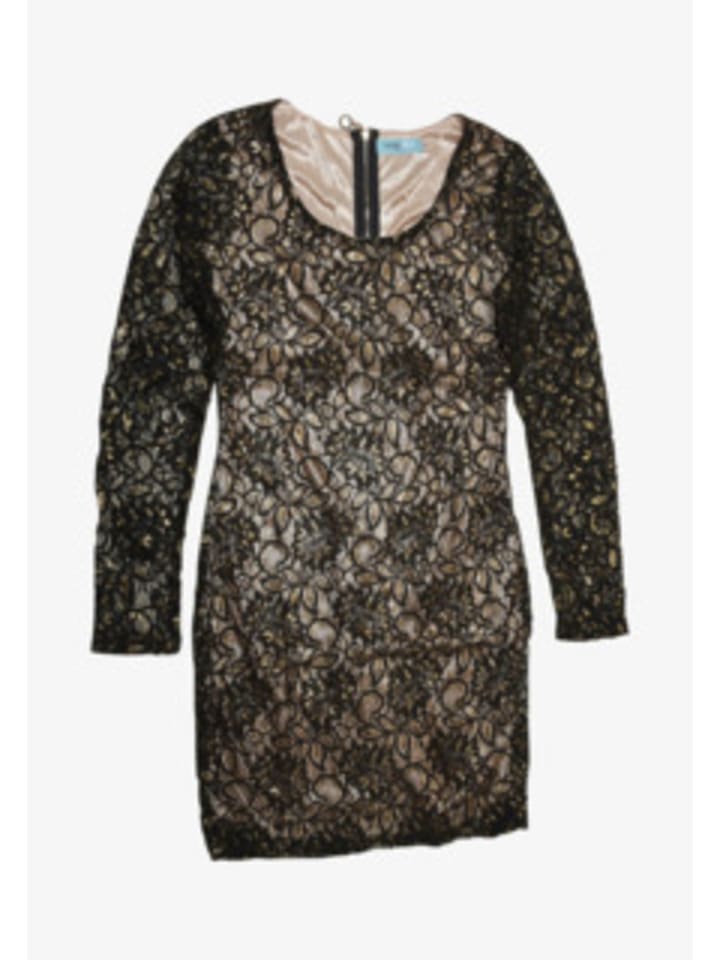 

Длинное платье TOOCHE, черный