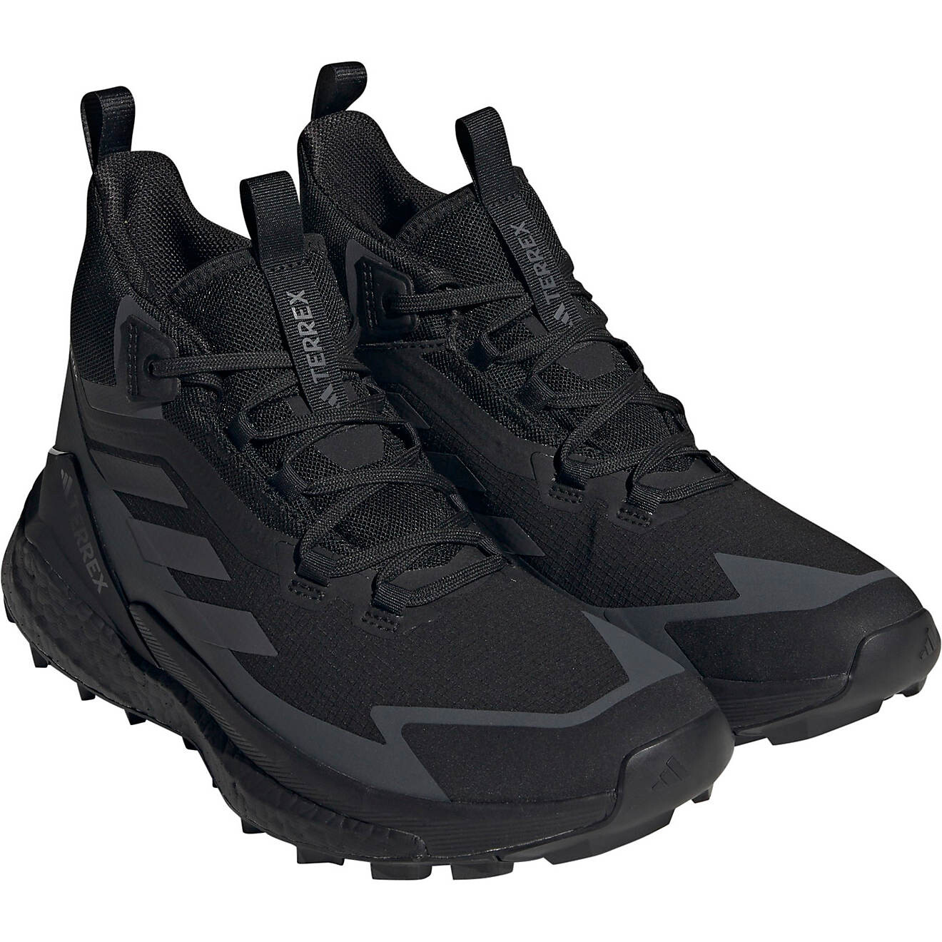 Мужские походные кроссовки Adidas Terrex Free Hiker 2.0 GORE-TEX, черный — фото 3