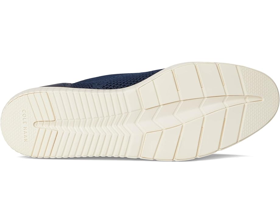 Оксфорды Cole Haan Grand City Platform Stitchlite Oxfords, цвет Navy Knit/Ivory — фото 3