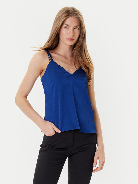 

Топ slim fit 242-OLAFI Morgan, синий