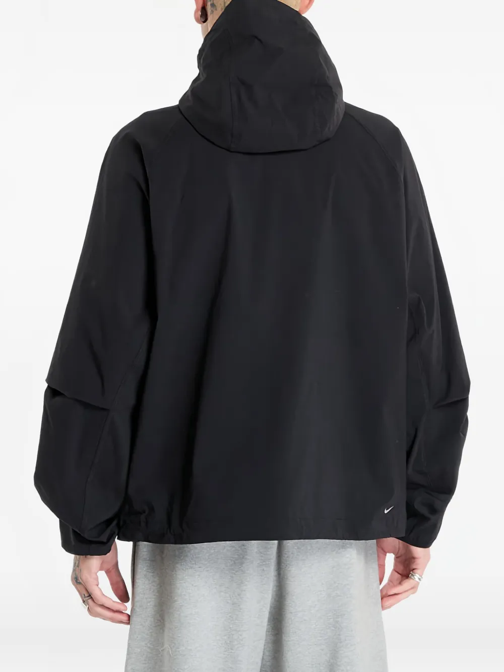 Плетёная куртка на молнии Nike, черный — фото 4