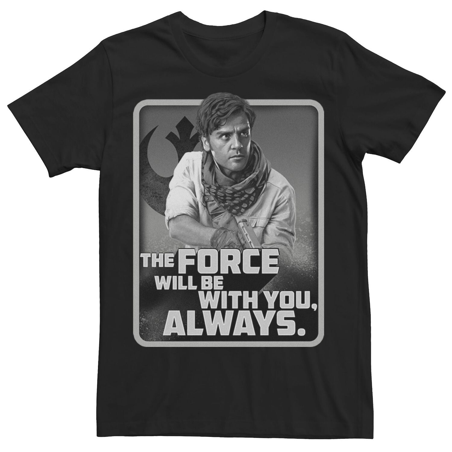 

Мужская футболка: The Rise Of Skywalker Poe Force Will Be With You Star Wars