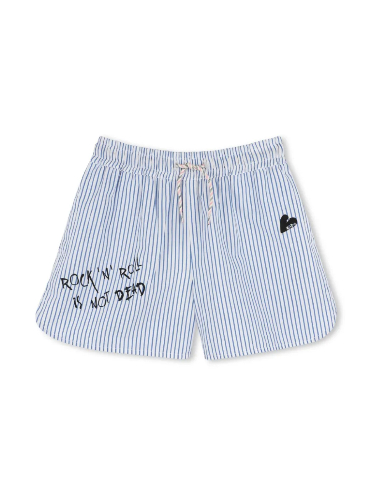 

Zadig & Voltaire Kids шорты в полоску, синий