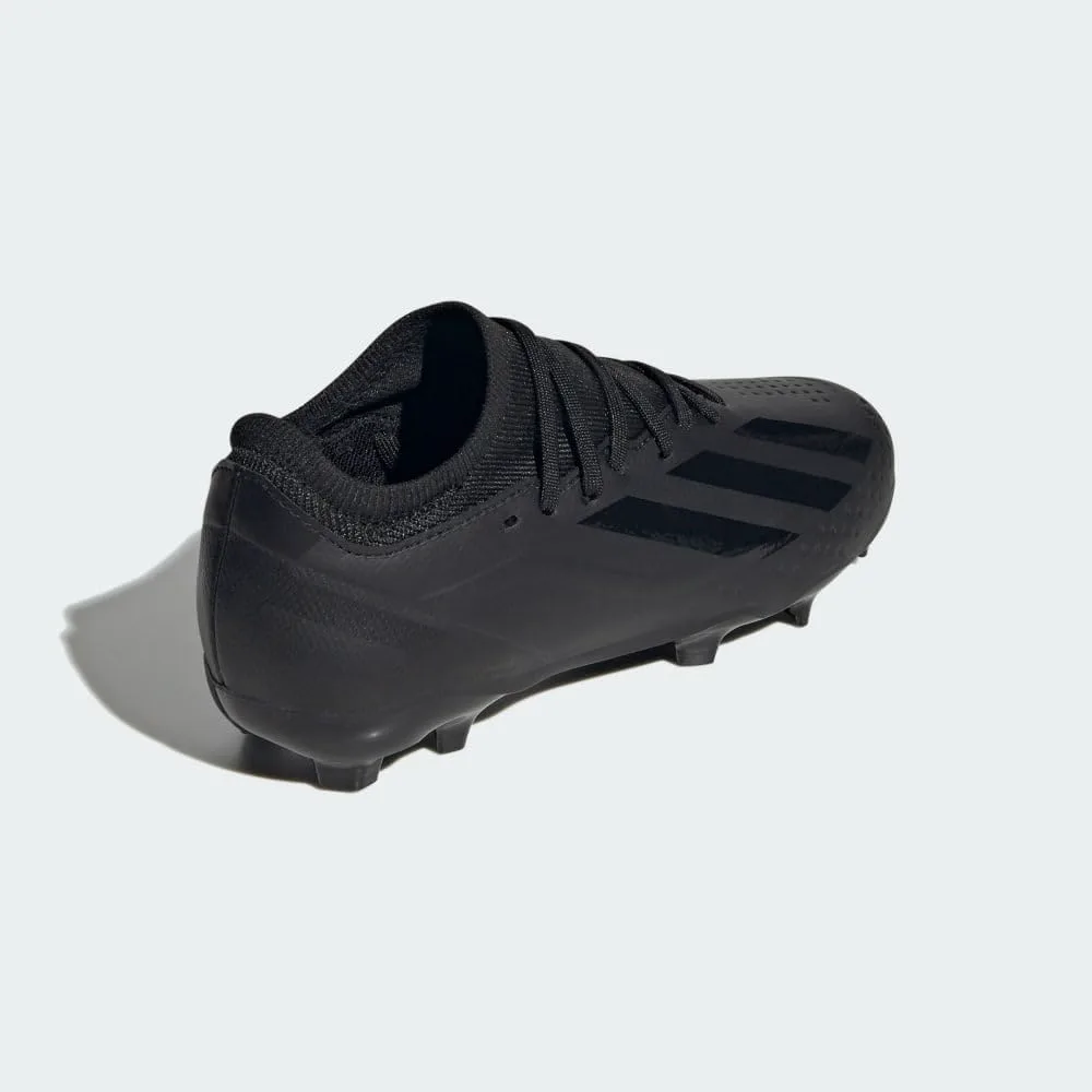 Детские модные кроссовки Adidas X Crazyfast.3 для твердого грунта, черный — фото 4