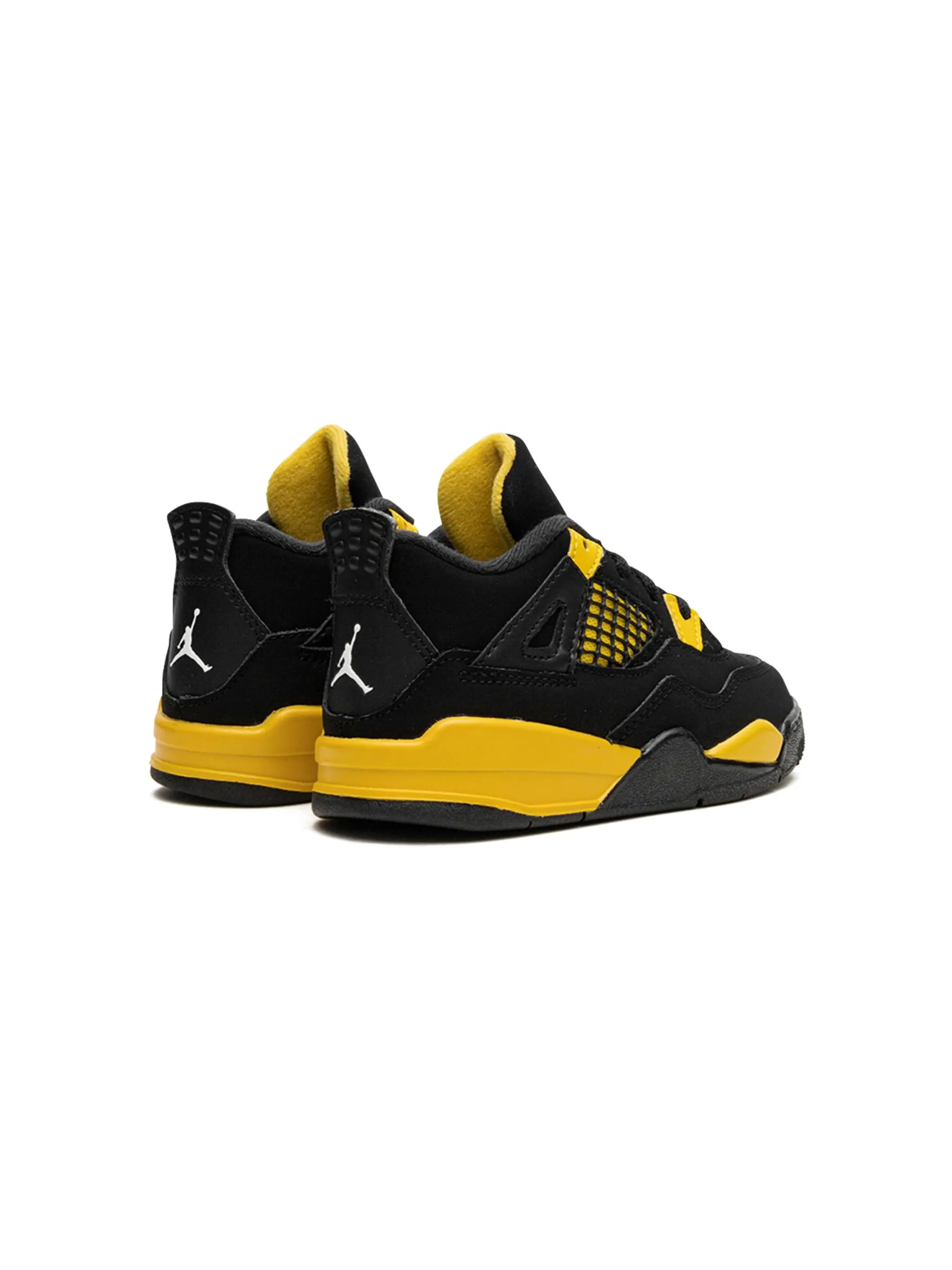 Кроссовки Air Jordan 4 Thunder Jordan Kids, черный — фото 3