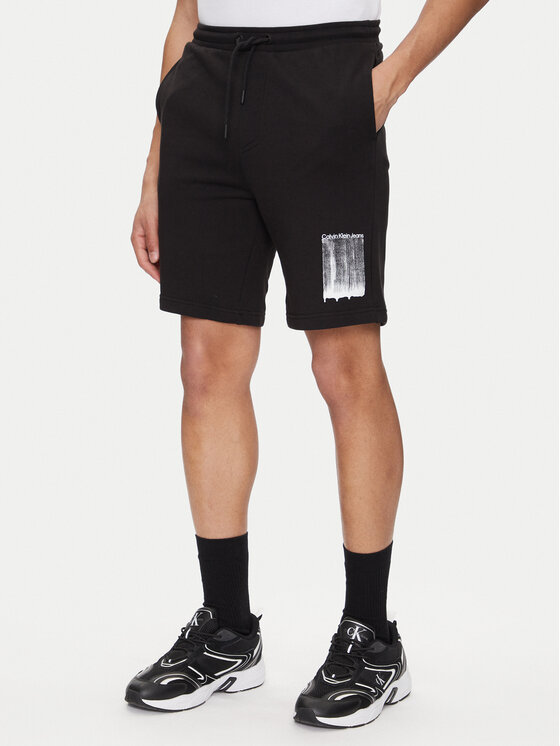 

Спортивные шорты обычного кроя Brush Stroke J30J327528 Calvin Klein Jeans, черный