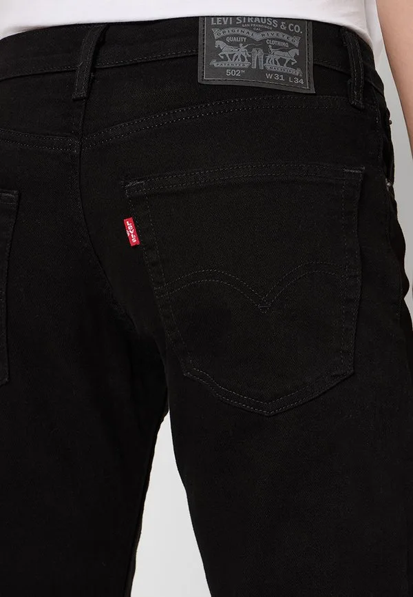 Джинсы 502 зауженного кроя Levi'S, Black — фото 4